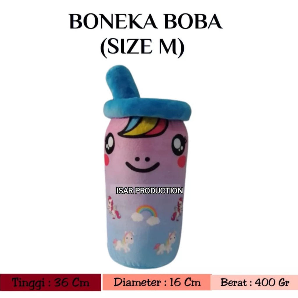 BONEKA BOBA ANAK MOTIF UNICORN