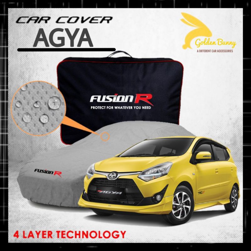 Cover Sarung Mobil AGYA Fusion R Waterproof NOT KRISBOW
