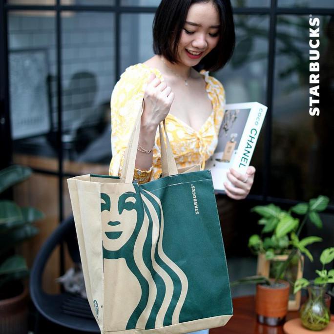 

Gaya Tas Spunbond Siren Starbucks Original - M Bergaransi