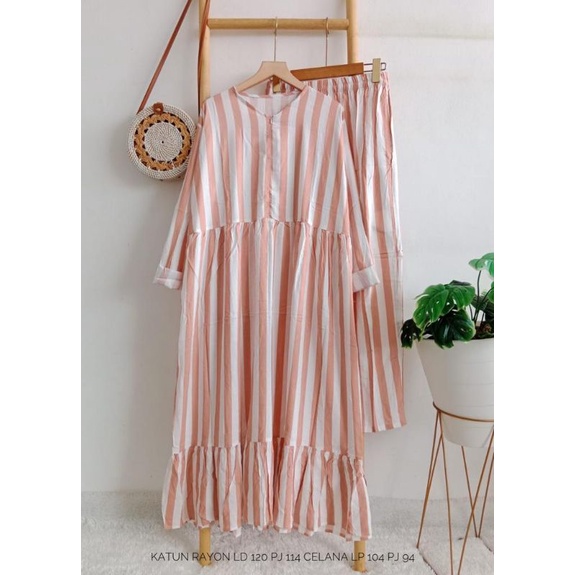 SETELAN TUNIK PREMIUM RAYON VISCOSE // SETELAN JUMBO // ONE SET TUNIK PREMIUM // GEMILANG CLOTHING