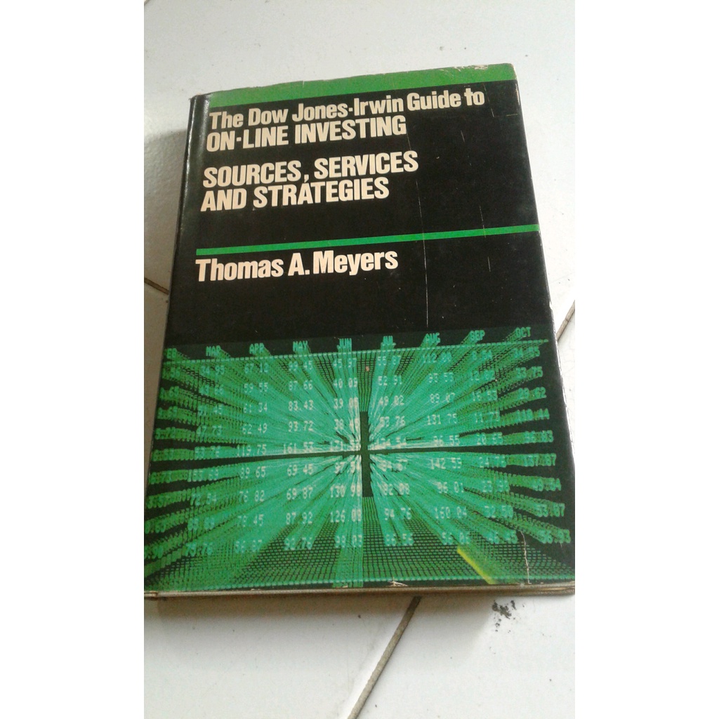 

ORIGINAL The dow Jones- Irwin Guide To On Line Investing -Meyers