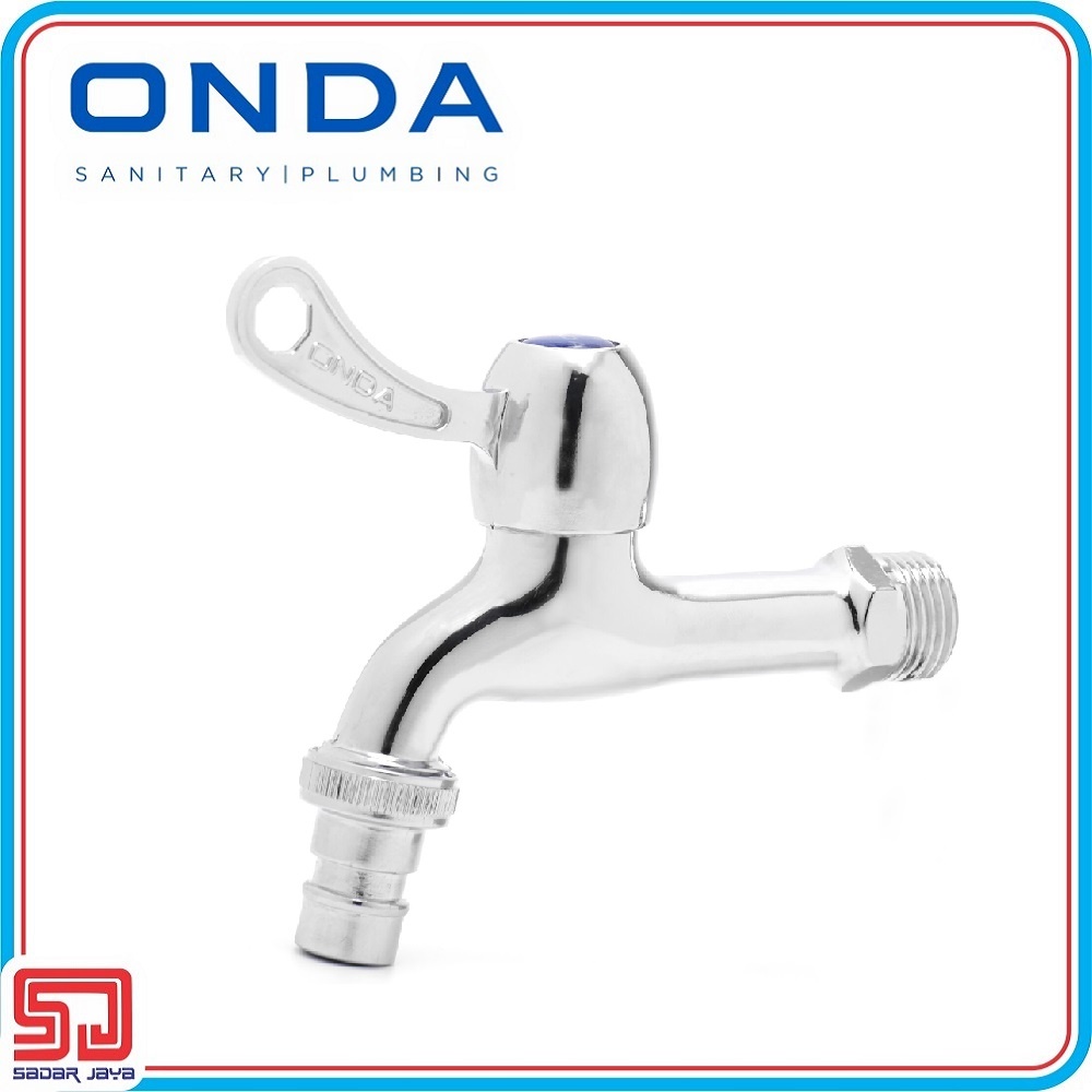 ONDA CLS 01 Kran Tembok Keran Taman Garden Tap 1/2&quot; 3/4&quot;