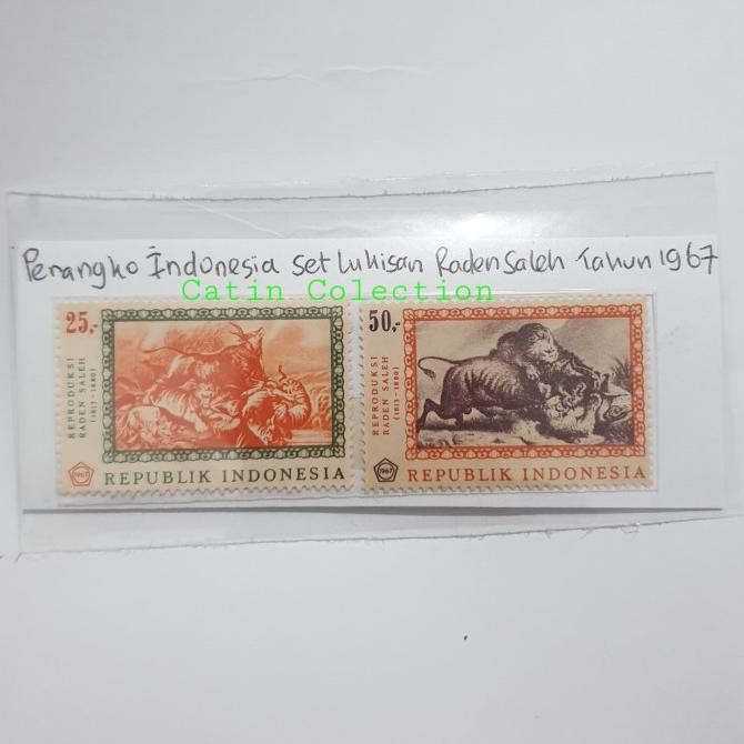 

Cuci Gudang Awal Tahun Perangko Indonesia Set Seri Lukisan Raden Saleh Tahun 1967 Baru / Mint Cuci Gudang Awal Tahun