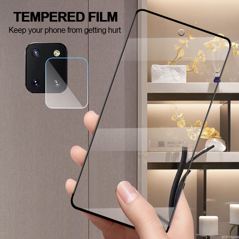 Pelindung Layar Tempered Glass Samsung Galaxy S9 S9 Plus S10 S10 Plus S10 Lite Paket 2 in 1