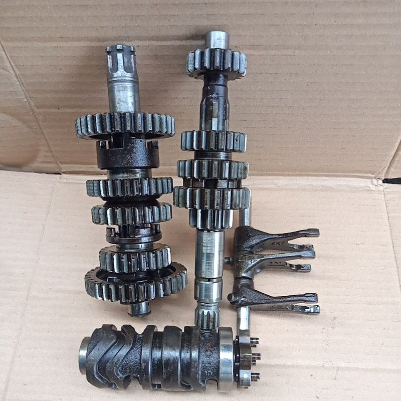 gearbok gigi rasio jupiter mx new 135/MX 5sped ORI copotan motor