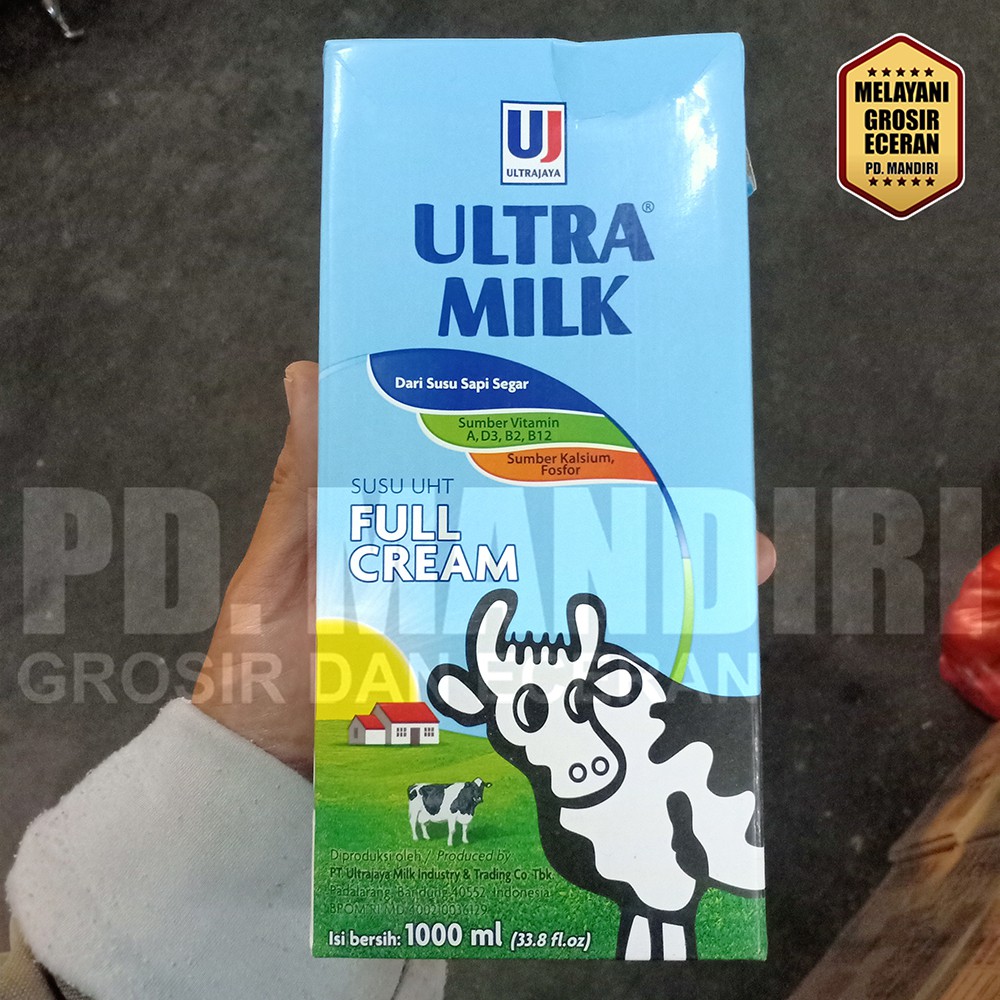 

ULTRA MILK SUSU UHT FULL CREAM 1 L