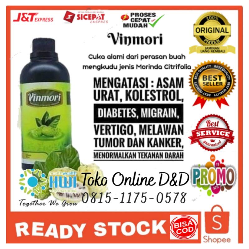 

Cuka Mengkudu Vinmori HWI untuk Asam Urat