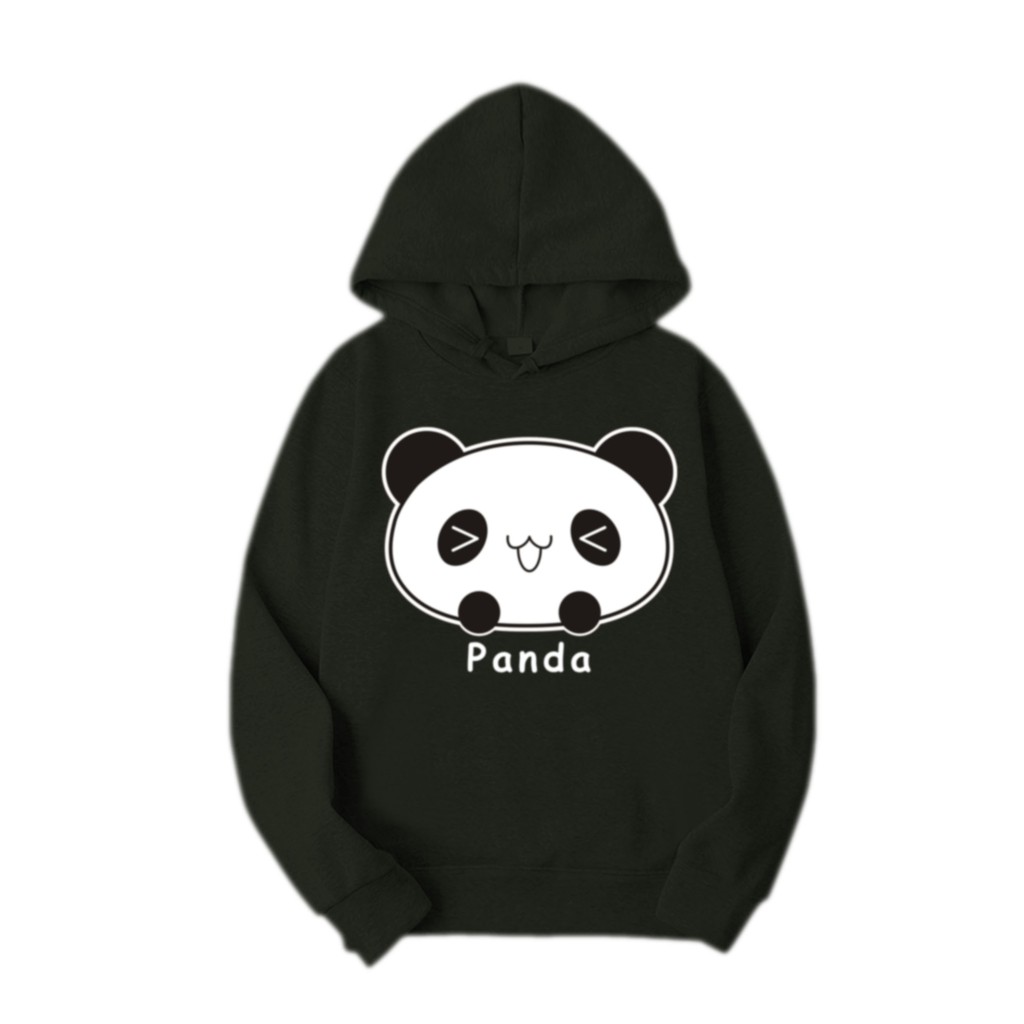 Bess - Sweater Hoodie Murah / Sweater Hoodie Wanita PANDA CUTE