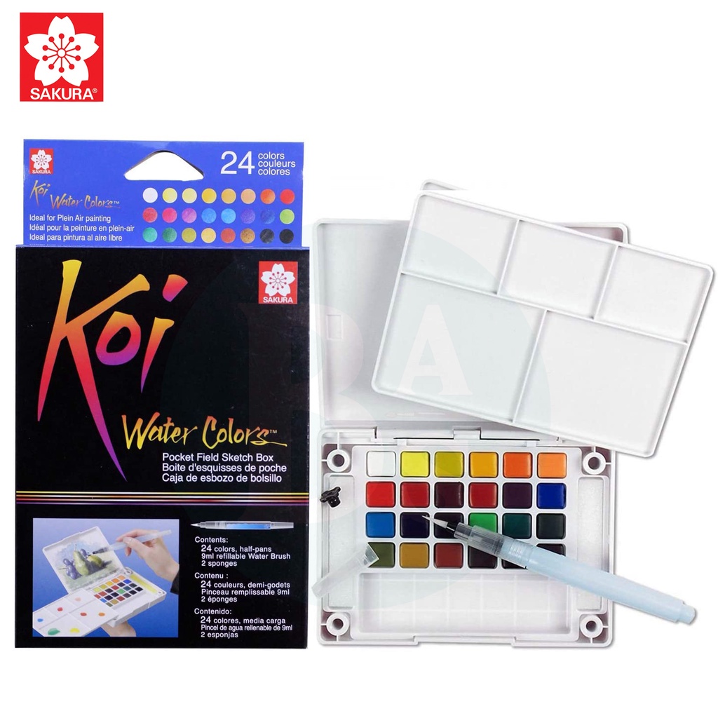 

Koi Watercolour Pocket Set 24 - Sakura
