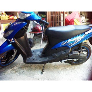 Stiker Striping Motor Yamaha Mio Sporty 2009 Biru Shopee Indonesia