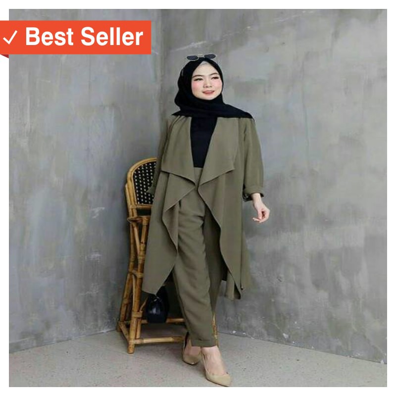 

FASHION EDISI LEBARAN 2020 ANTI CORONA / Alivia set