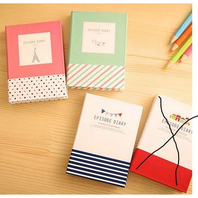 

Sticky Notes Lucu dengan Hard Cover dan Pulpen