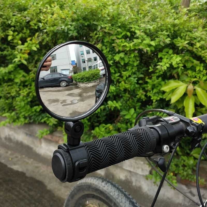 Spion Sepeda Lipat Sepion Sepeda Gunung Kaca Spion Bmx Listrik Sepedah Mtb Variasi Sepeda Anak Rutveing Kaca Spion Sepda Bike Blindspot Rearview 1 PCS