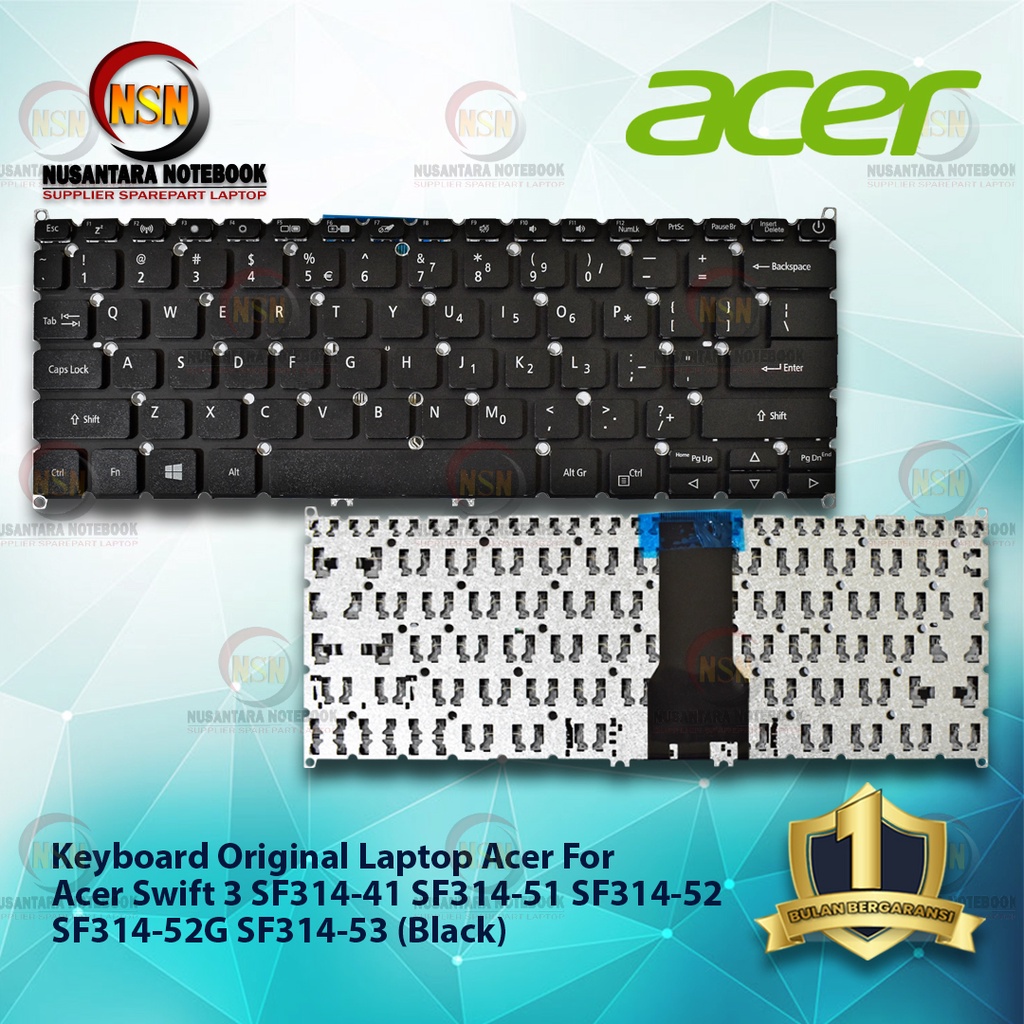 Keyboard Acer Swift 3 SF314-41 SF314-51 SF314-52 SF314-52G SF314-53