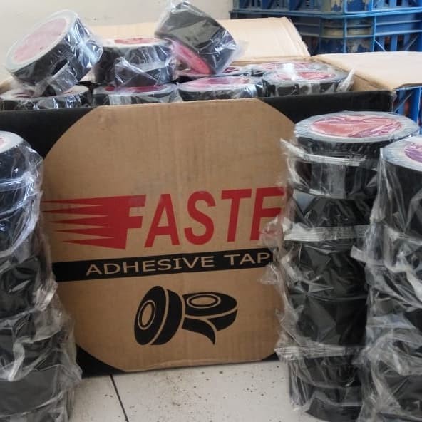 

Jualan Lakban Cloth Tape Lakban Kain 48Mmx12Meter Hitam Hemat