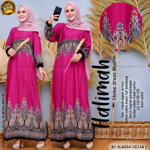 Daster halimah by almira hijab