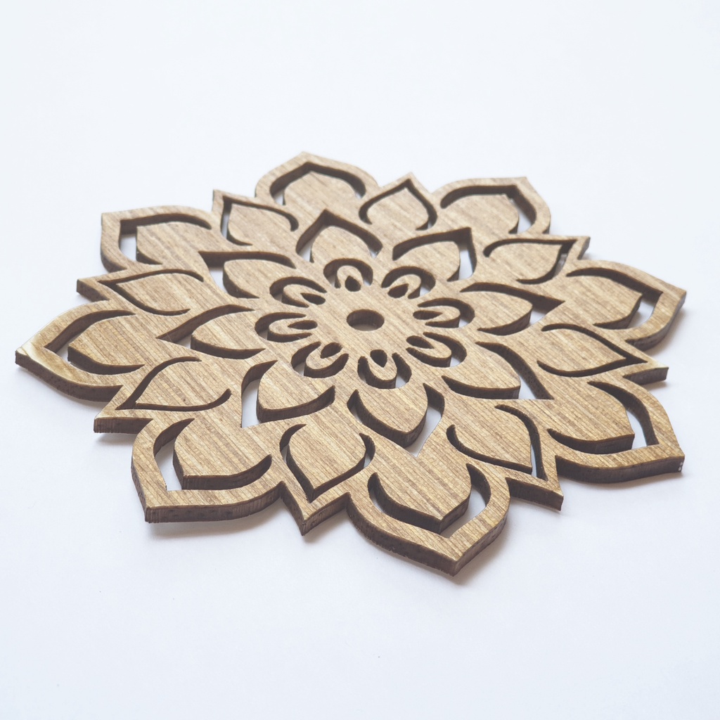 Coaster Tatakan Gelas Bloom Motif