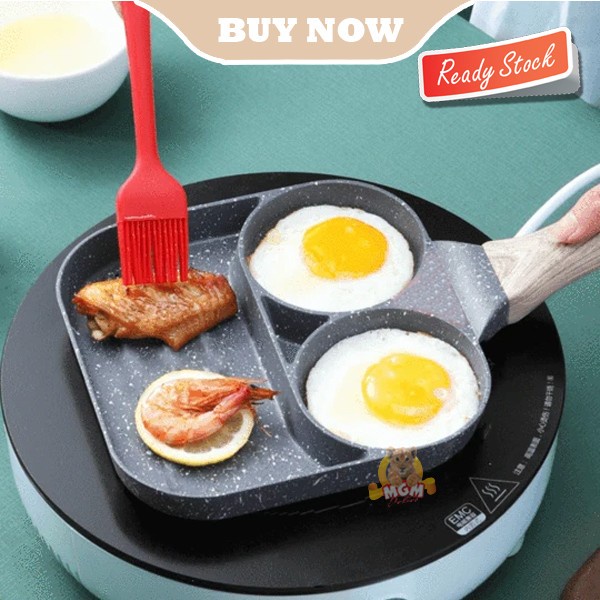 Marble series NON Stick Frypan 3in1 Sekat Induction READY