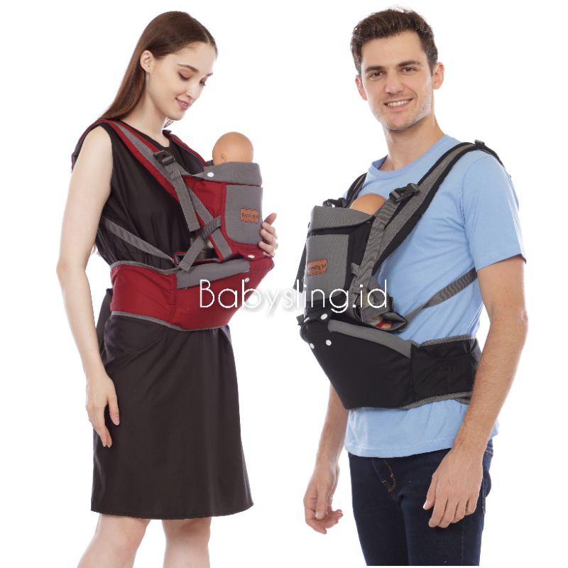 Gendongan Bayi Depan Hipseat / Baby Carrier