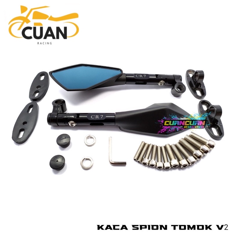 Spion Tomok V5 &amp; V2 Universal Nmax,Aerox,Pcx,Vario,Beat,Mio,Vixion,R15,Cbr,Ninja &amp; Motor Lain Nya