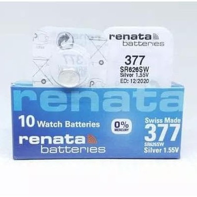 PCS BATRE RENATA SR626SW SR626 SR 626 SW 377 BATERAI