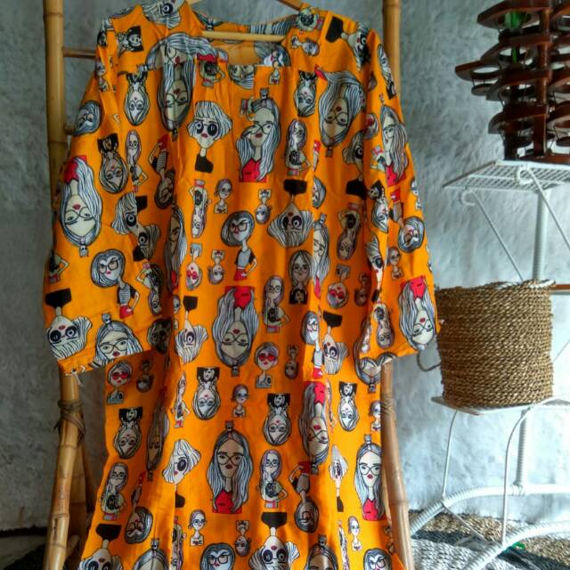 Daster Sarwendah lengan panjang