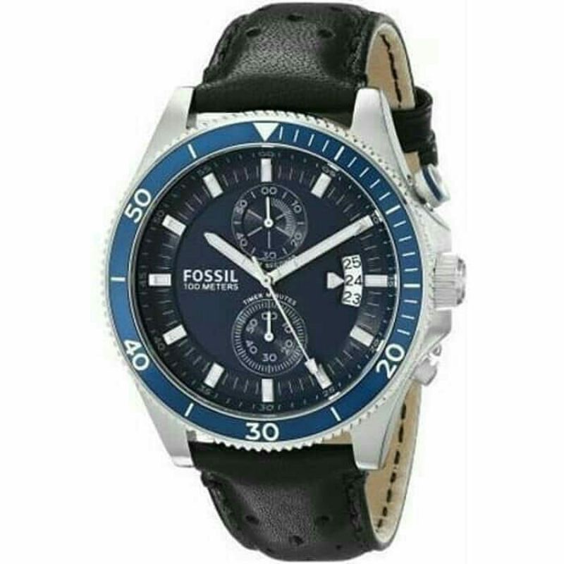 JAM TANGAN PRIA WANITA | RANTAI | KULIT | KARET | MURAH | PRIA f0*sil CH 2945 STRAP LEATHER
