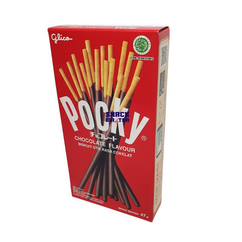 

Glico Pocky 47gr stik salut coklat dengan varian rasa harga murah