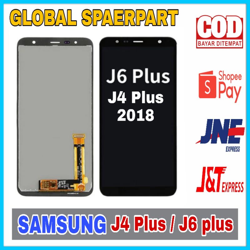 Lcd + Touchscreen Samsung Galaxy J4 Plus 2018 / J415 / J6 Plus 2018 / J610 Fullset Contras Main (Lcd