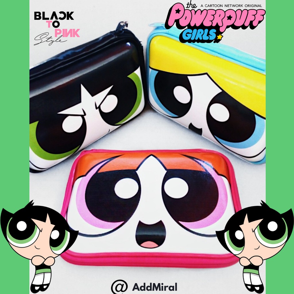 

TEMPAT PENSIL POWERPUFF GIRLS BUTTERCUP HIJAU KOTAK PENSIL PENCIL CASE HARD CASE