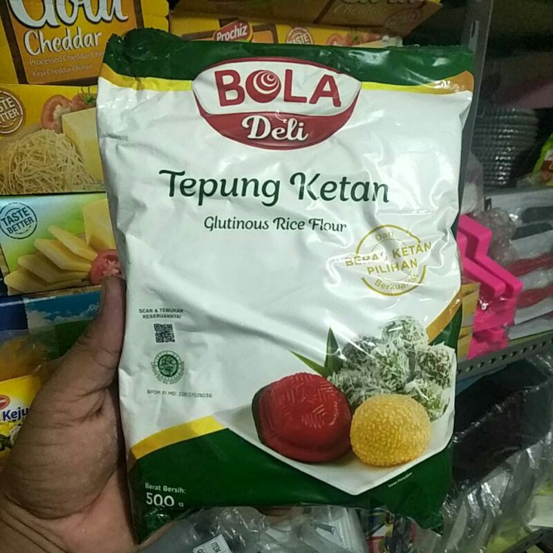 

TEPUNG KETAN PILIHAN BOLA DELI 500.gr