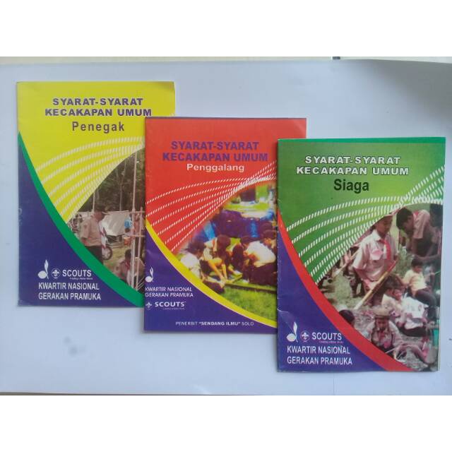 

Buku SKU Pramuka Siaga | Buku SKU Penggalang | Buku SKU Penegak
