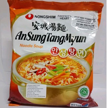 

Nongshim Ansungtangmyun Noodle Soup 120Gram