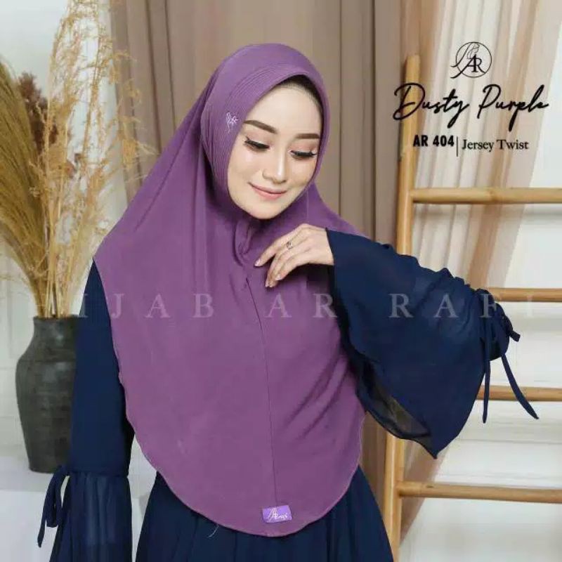 AR 404 //JILBAB KERUDUNG ARRAFI //BERGO INSTAN