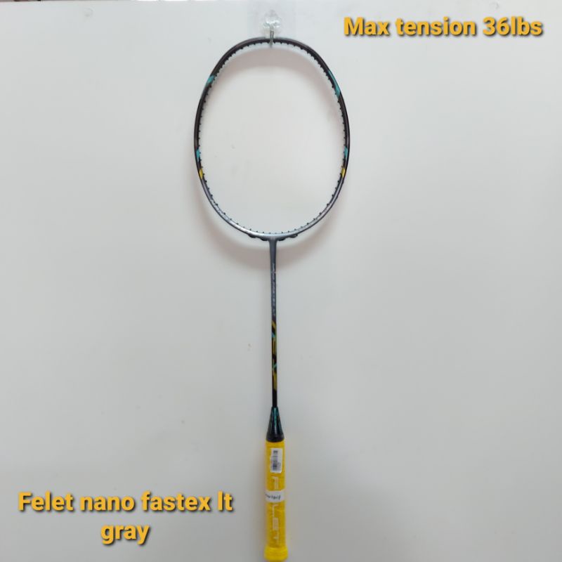 RAKET BADMINTON FELET NANO FASTEX IT GRAY ORIGINAL