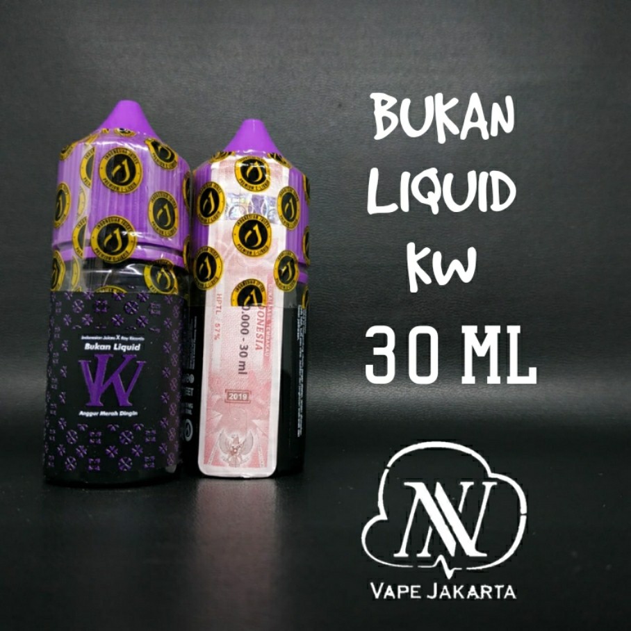 Bukan Liquid Kw Salt Anggur Merah Dingin 25mg 30ml Shopee