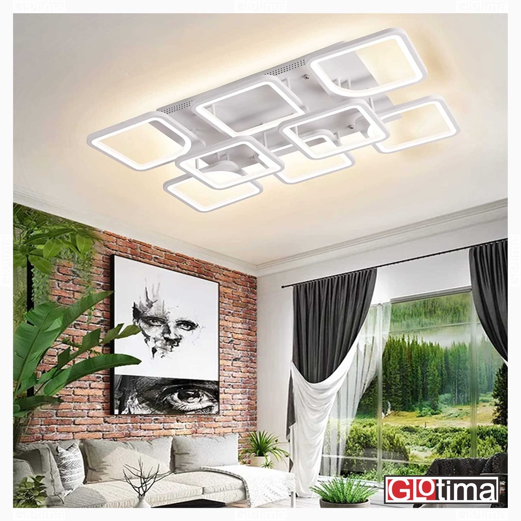 Lampu Plafon Plafond Gantung Hias LED Modern Ceiling Lamp Light 8