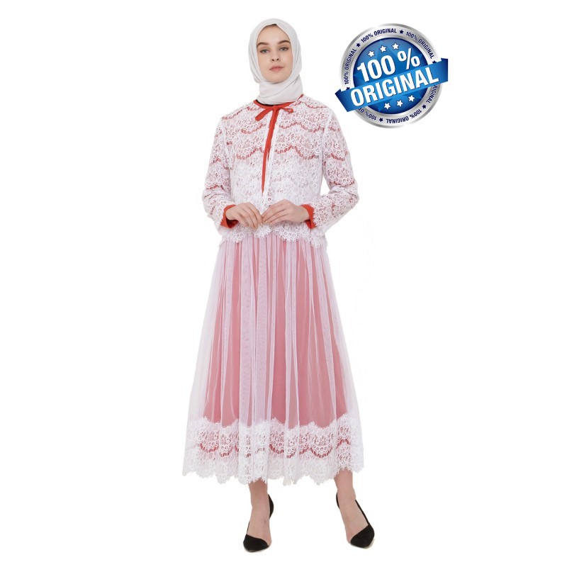 Gamis Semi Brukat OKI 009 (PREMIUM)