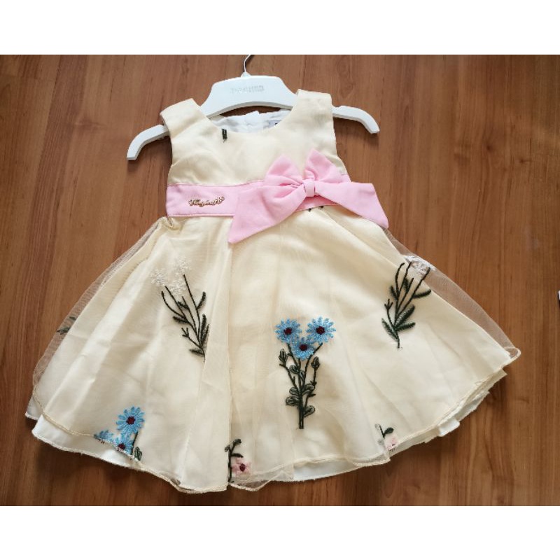 *CHERISH* PREMIUM DRESS BORDIR BUNGA KOREA