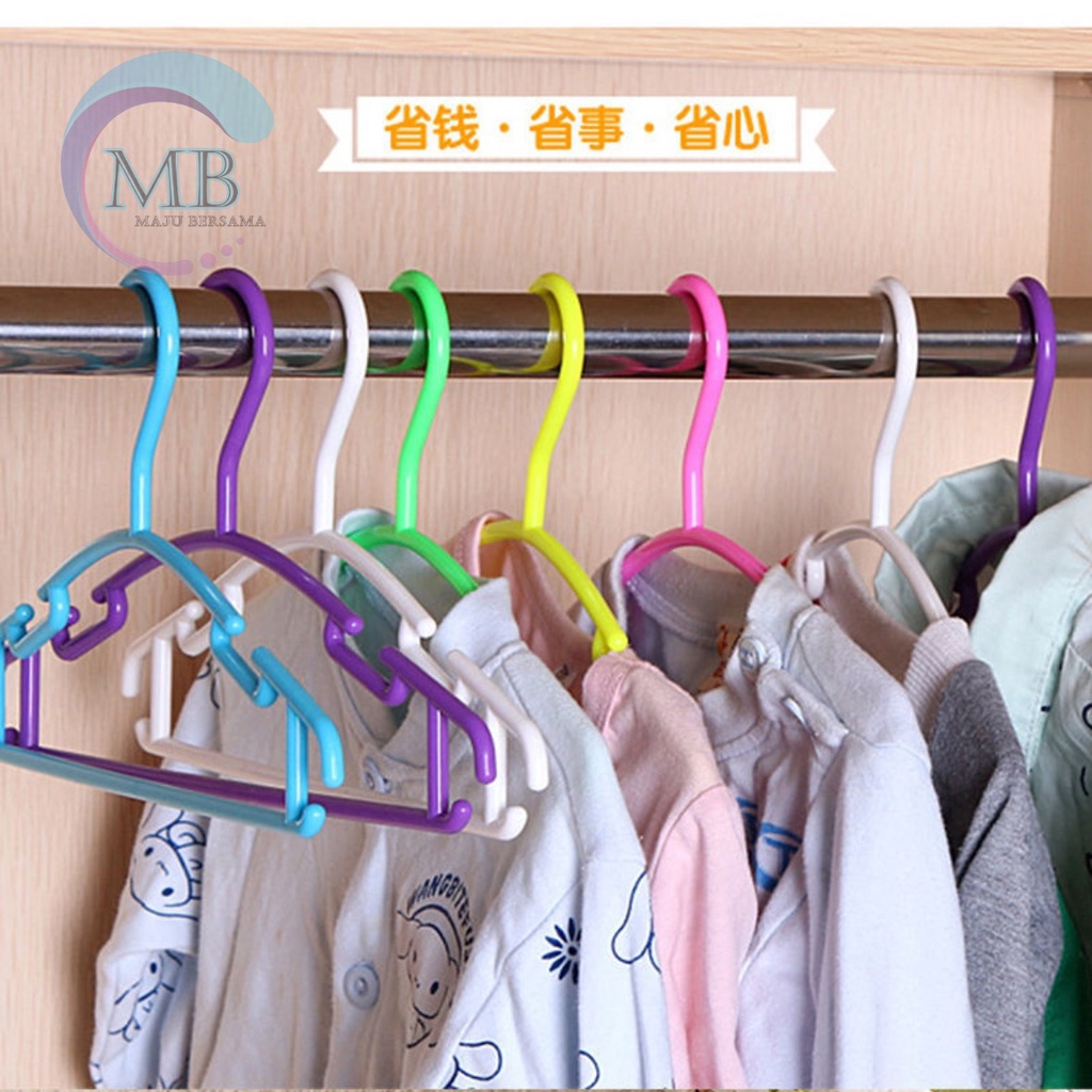 RT63 hanger gantungan hook jemuran pakaian baju anak bayi mini serbaguna MB2885