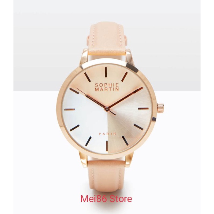 Sophie Paris Hisha Pink Anti Air 1 ATM Jam Tangan Analog Wanita