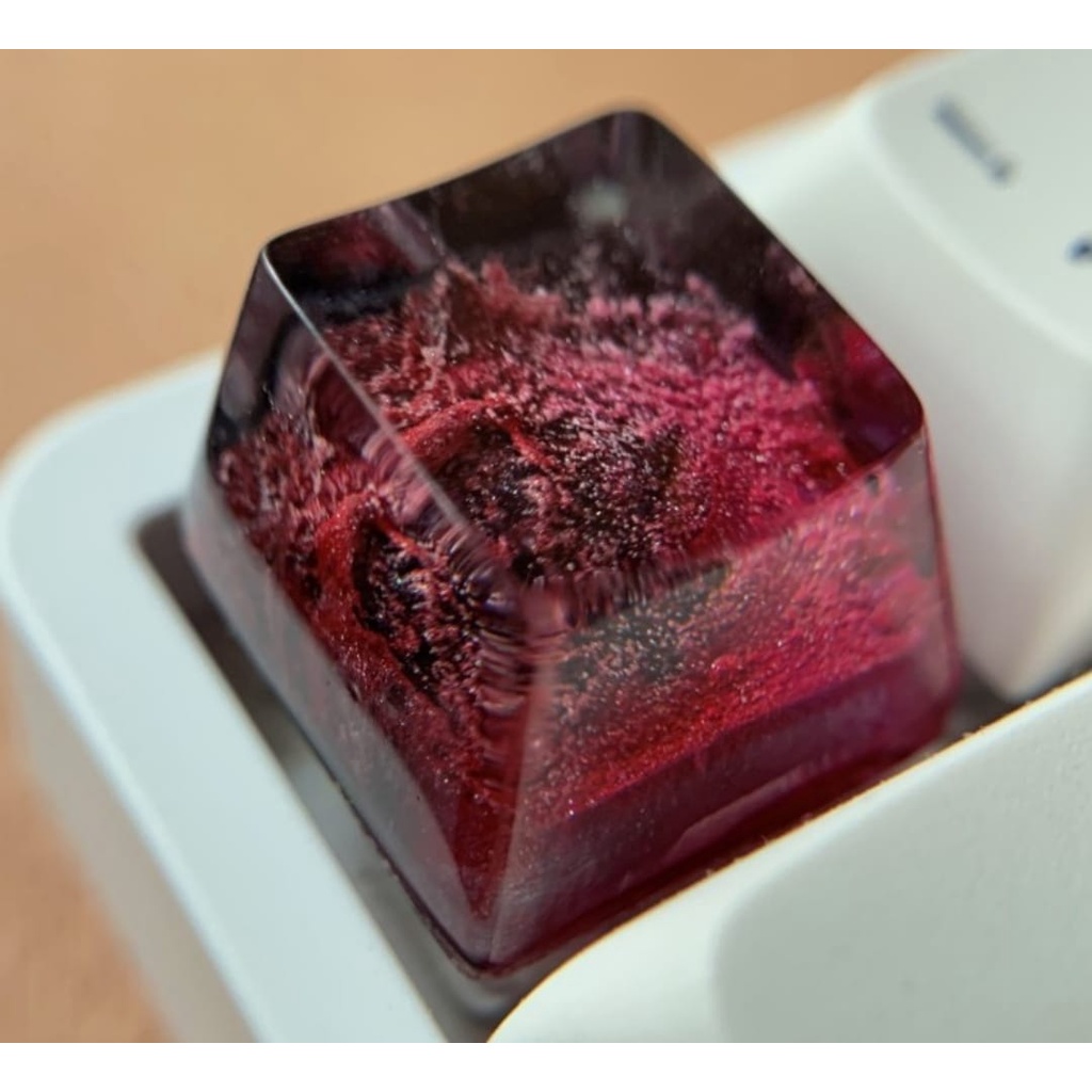 JM Mechanical Keyboard Artisan Keycaps Resin Handmade OEM R4 KOMPUTER