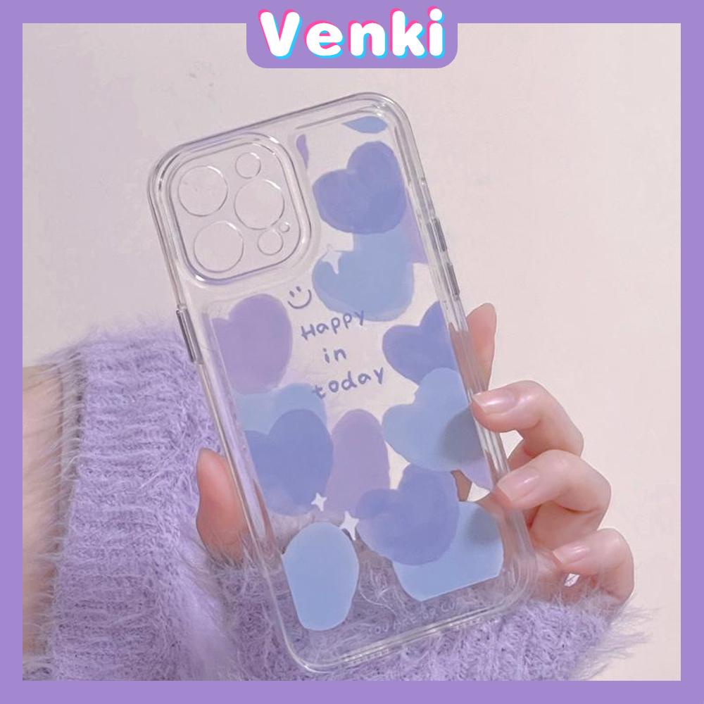 iPhone Case Clear Case Soft Thick TPU Shockproof Super Transparent Protection Camera Plating Button Purple Butterfly For iPhone 13 Pro Max iPhone 12 Pro Max iPhone 11 iPhone 7 Plus