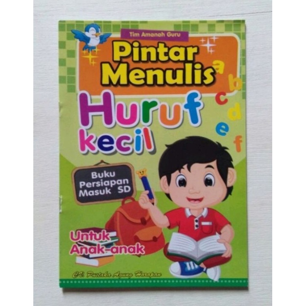 Buku Paud Pintar Menulis Huruf Kecil