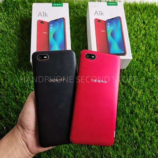 HANDPHONE HP OPPO A1k 2/32GB FULLSET NO HEADSET SECOND