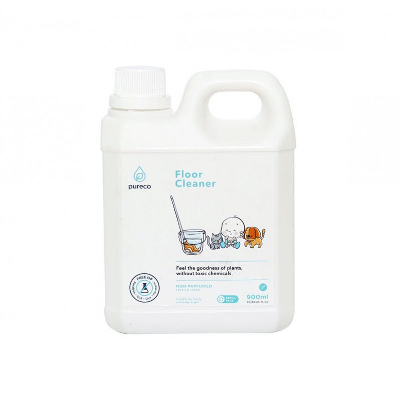 Pureco Floor Cleaner Pembersih Lantai Refill Size - 900ml