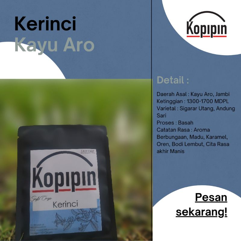 

KopiDripBag - Kerinci Kayu Aro