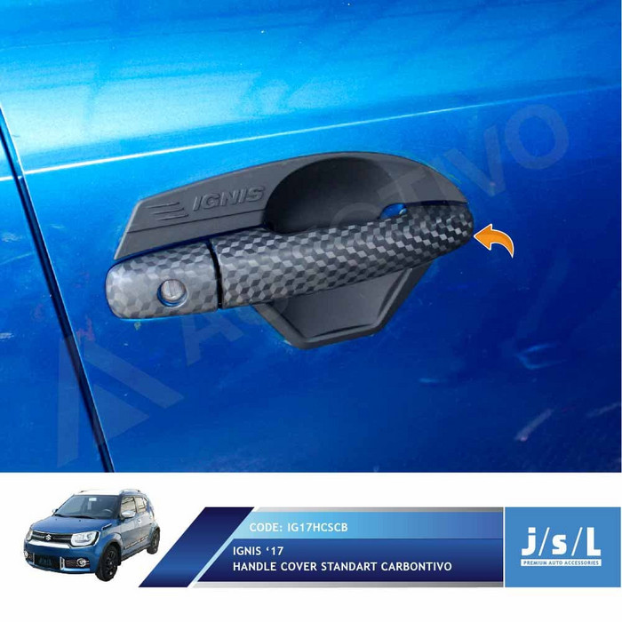 Cover Handle Suzuki Ignis Carbon Non Keyless Carbontivo