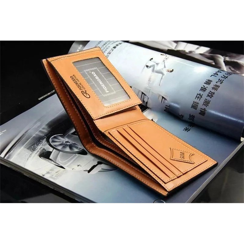 Dompet Pria Tipis Dompet Slim Dompet Kulit Pria Dompet Lipat Pria Kulit Import 40.ID