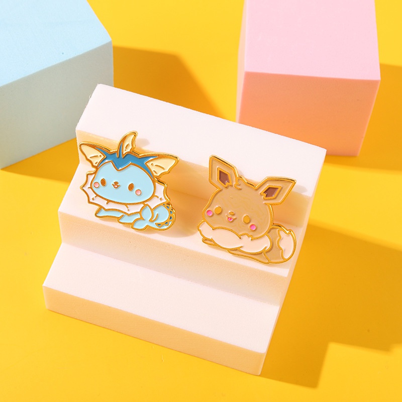 Bros Pin Enamel Desain Anime Pikachu Untuk Aksesoris Pakaian